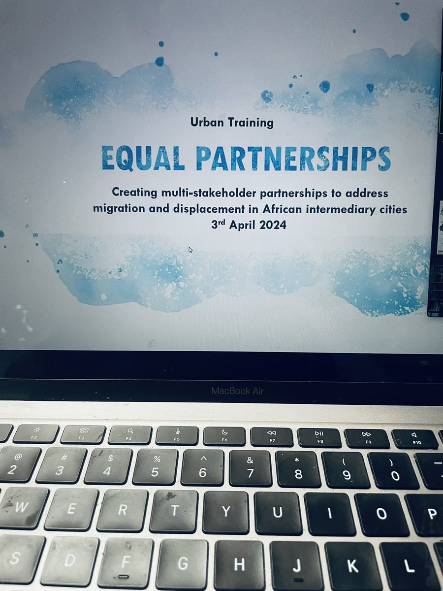 dokhole's tweet photo. Equal Partnerships Cities Training
Creating multi-stakeholder partnerships to address migration and displacement in African cities. #migration #policy @JaninaSturner https://t.co/12KznFJSu9