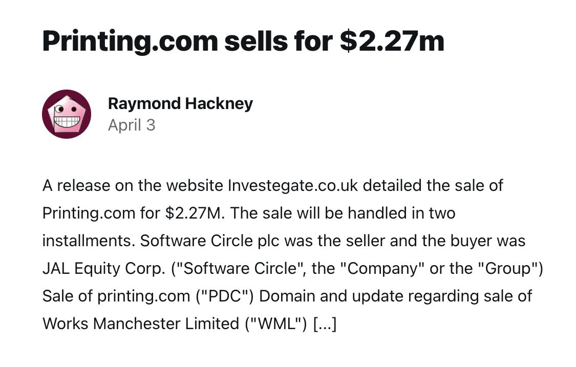 Fancy.domains and Valuatedomains.com tweet media