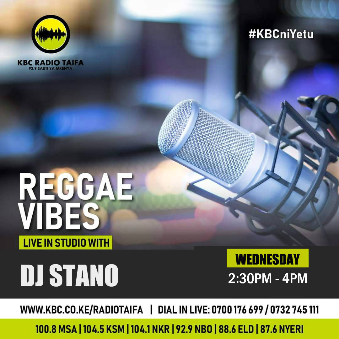 #ReggaeVibesKbc Wednesday edition hewani kuanzia 2:30pm.
Hii ni ya mapenzi aisee...Twende nalo wakuu.
#ReggaeMusicSoNice