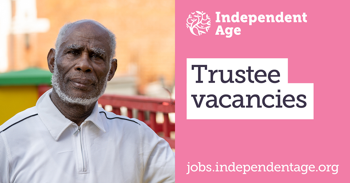 Independent Age is looking for enthusiastic and skilled individuals to join our Board of Trustees. If you’re passionate about our cause and want to help shape the future of our Charity, we’d love to hear from you. Closes 26 April 🗓️ Apply here: jobs.independentage.org/Vacancy.aspx?r…