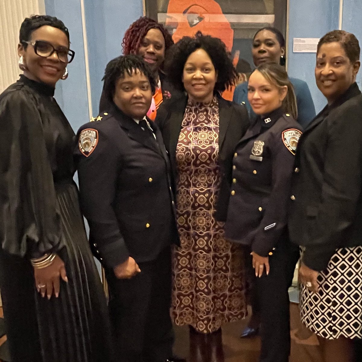 Last week, @DOCCommish, #DOC Executive Leadership administrators, #CorrectionOfficers, @NYCCOBA1 officials and many others joined @NYCMayor at #GracieMansion to celebrate #WomensHistoryMonth. Read more today at bit.ly/4awmTmA.