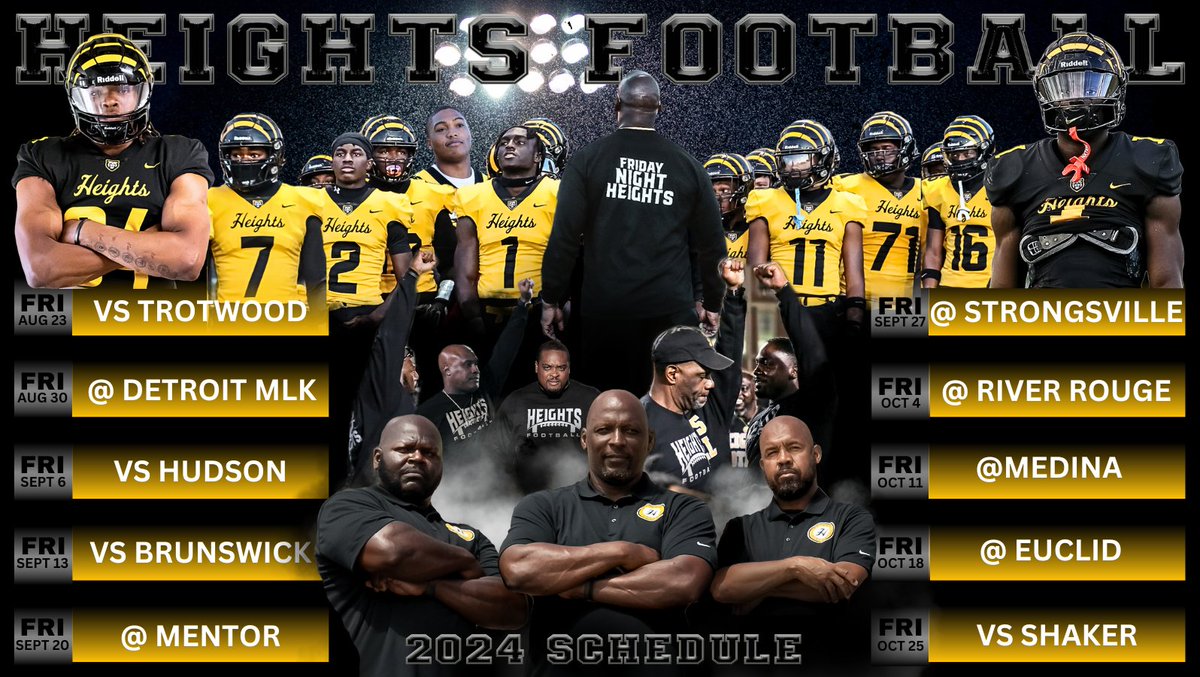 Friday Night Heights returns @MacStephens @BRuss1906 @5Buck1 @kahari_hicks @CoachBStep @B_Biggom @germnasty @JohnGordonSr @hen_perrymond @qwmarr