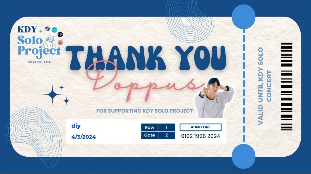 605TY's tweet photo. ✨ DOLO DONATION CHAIN ✨

Doppus, we are close to reach the target! Let's donate and support DOLO 🩵

2.196, 9.621, 12.196, 19.962, 21.996
(or any number related to Doyoung)

🔗https://t.co/1jNXVa6pVJ
ijin tags : everyone💙

#DOLOiscoming https://t.co/U6VBLn8dhP