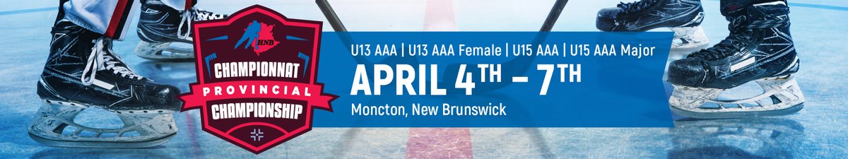 Under 13 AAA, U13 AAA Female, U15 AAA and U15 Major Provincial Champions to be crowned in Moncton this weekend
tinyurl.com/yte88xpr

Stream Live with AO Live : watch-ao.live/HNBAAA

For further details on the tournament and stats visit: hnbprovincials.ca