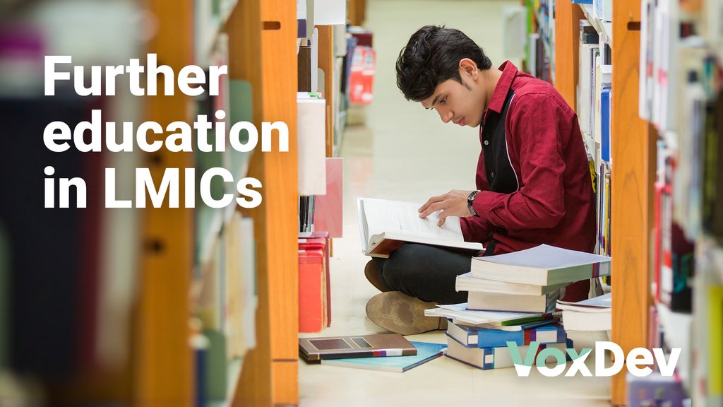 ⭐ VoxDev Talks: NEW EPISODE Today ⭐ Does college in a LMIC deliver a good education or a good job? Jishnu Das @McCourtSchool @Georgetown warns @timsvengali @vox_dev that “the demographic dividend seems to be turning into a demographic nightmare”. podfollow.com/voxdev