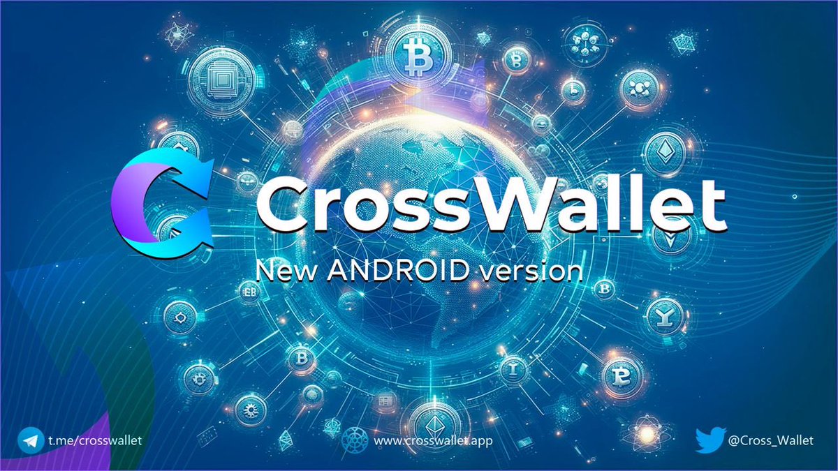 💼 New CrossWallet v1.1.5 for Android:

Real-time price updates
✔️Real-time price updates
✔️Toggle between price/quantity in transfers
✔️Enhanced transfer reliability
Update now!

#CrossWallet #AndroidUpdate #Crypto
