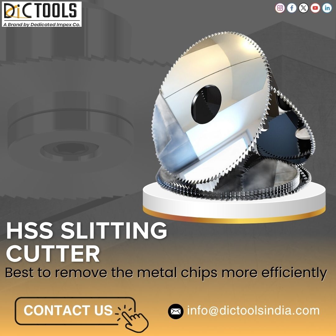 dic_tools's tweet photo. Experience the Precision with DIC's HSS Slitting Cutters!

Get your Quote Now: info@dictoolsindia.com

#SlittingCutter #slittingcutterexporters #slittingcuttersupplier #hssslittingcutter #PrecisionCuttingTools #HighPerformanceCutters  #EfficientSlittingSolutions #dictools https://t.co/AT4H1J6lay