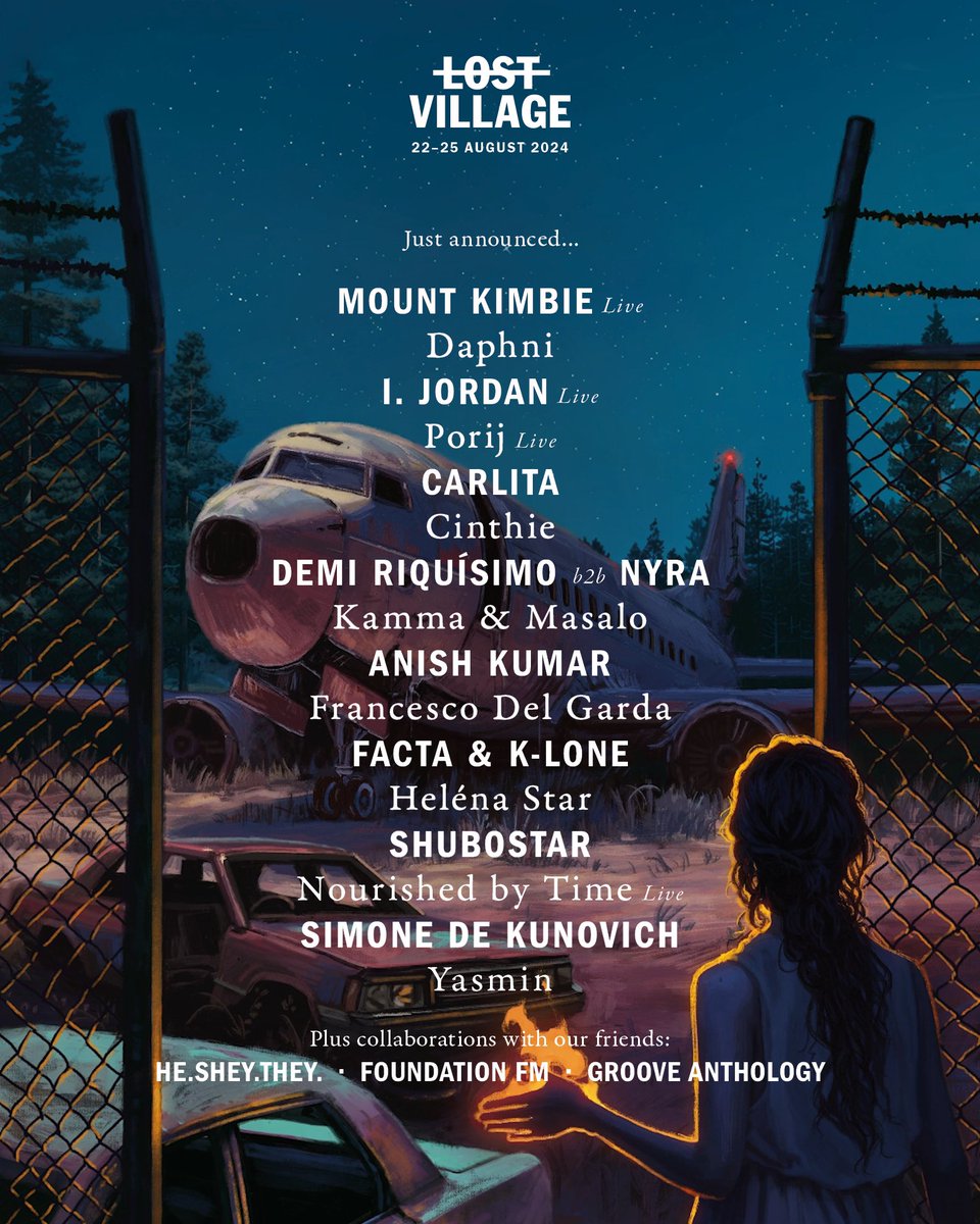 Looking forward to returning to <a href="/lostvillagefest/">Lost Village</a> this summer 😍