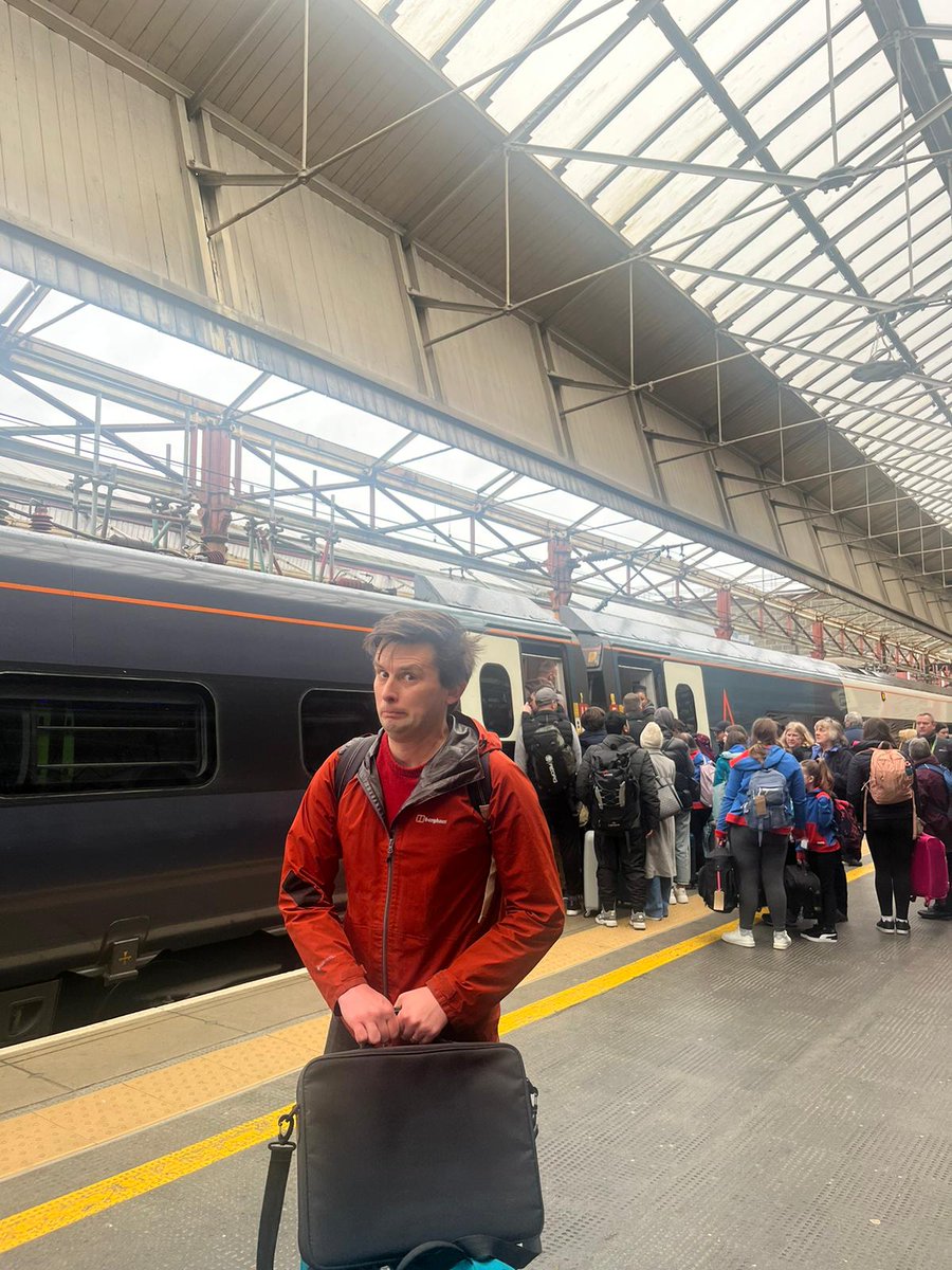 Tour Day 31 Railway Station 46. Crewe. The Unavoidable, The Irresistible, The Ferrovian Charybdis. As a touring comedian, sooner or later you're gonna get to Crewe and have to fight your way through 3 cancelled London trains' worth of dejected passengers. HS2'll sort it all out.