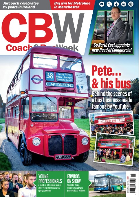 CBWtweets's tweet photo. This week, we meet @peteandhisbus to find out about an unusual Routemaster business, travel to Millbrook with @ADLbus and report from the Young Bus Professionals conference hosted by @mcgillswest. Plus much more...
https://t.co/H4aQ3Mxwtf https://t.co/XKbnxBbDz5