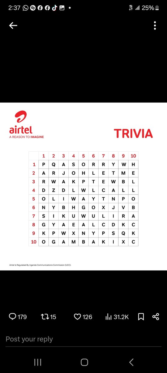 #AirtelTrivia