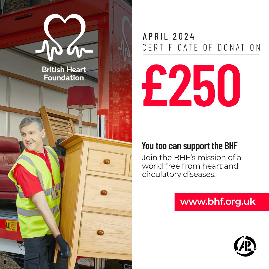 ALLpaQ’s #charity of the month is the British Heart Foundation. @TheBHF leads the battle against heart & circulatory diseases, funding critical research & life-saving breakthroughs. Support BHF’s work here: bhf.org.uk #BritishHeartFoundation #ALLpaQ #ALLpaQer