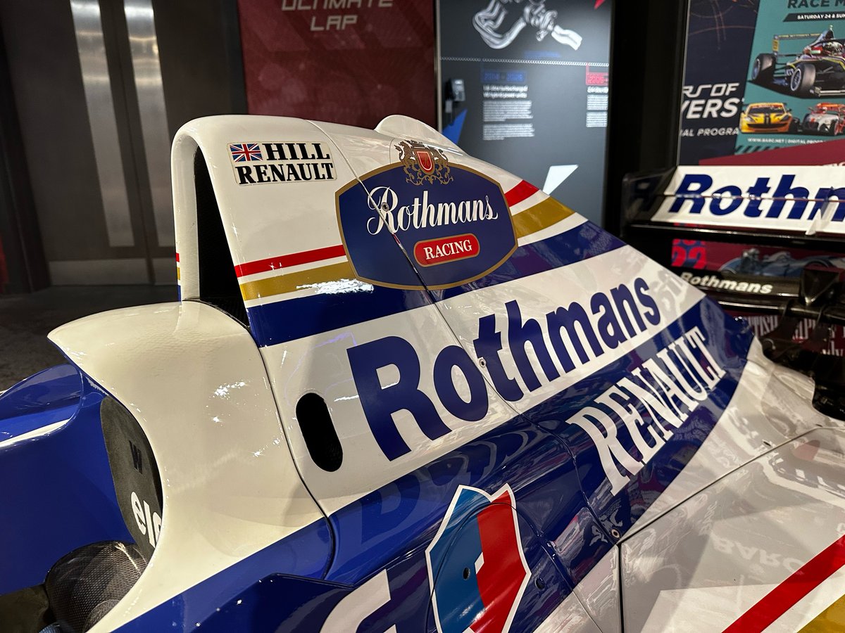 🏁 NEW ADDITION! The incredible Williams FW18 is now proudly on show within the exhibition! This car won the 1996 Formula 1 World Championship, driven by Damon Hill. Pay us a visit this Easter and see this incredible machine up close! Save 10% online silverstonemuseum.co.uk/tickets
