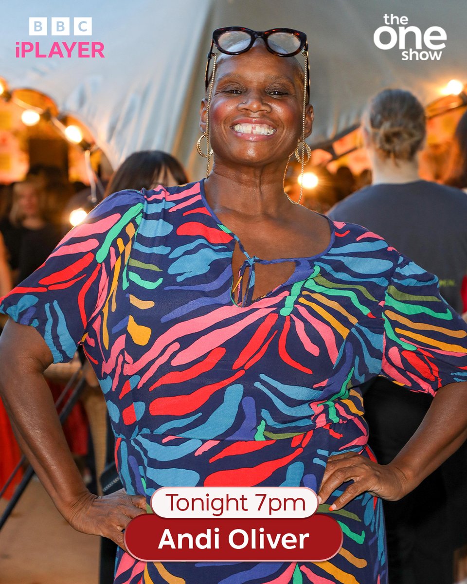 Yes, chef! 🧑‍🍳 Andi Oliver joins us on #TheOneShow this evening to chat about her new series, #FabulousFeasts, where she throws parties to celebrate amazing people in local communities 🎉 Do you have a question for Andi? Drop it below 👇 or email theoneshow@bbc.co.uk 📩