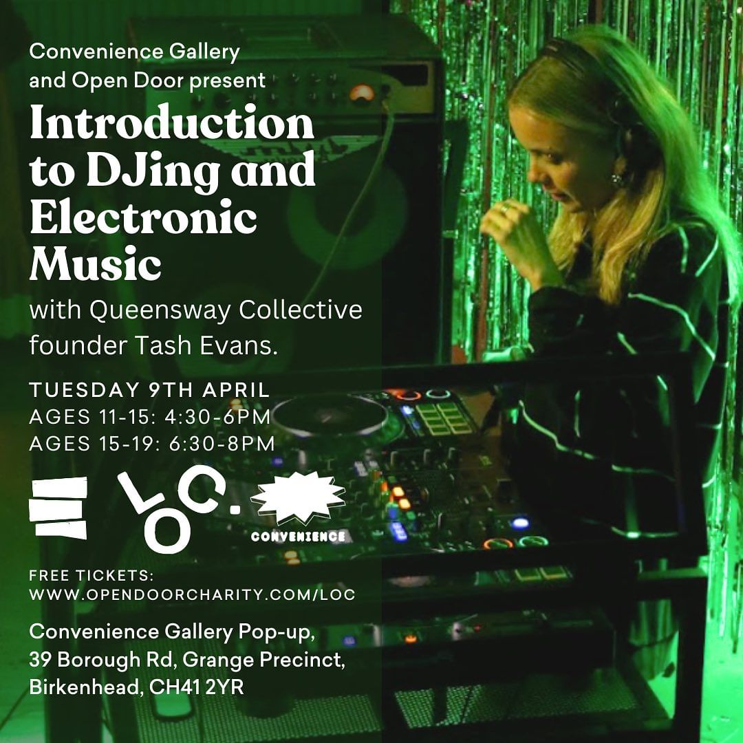 ⚡🎛 #MeWeAlumni members, Andrew Shaw & Ryan Guage, co-founders at @ConvenienceGall have shared details about an evening you can learn to #DJ and deep dive into electronic music. 🎧🎚 🗓 Tue 9th April at 📍@Bloom_Building #Birkenhead @ThenODCharity