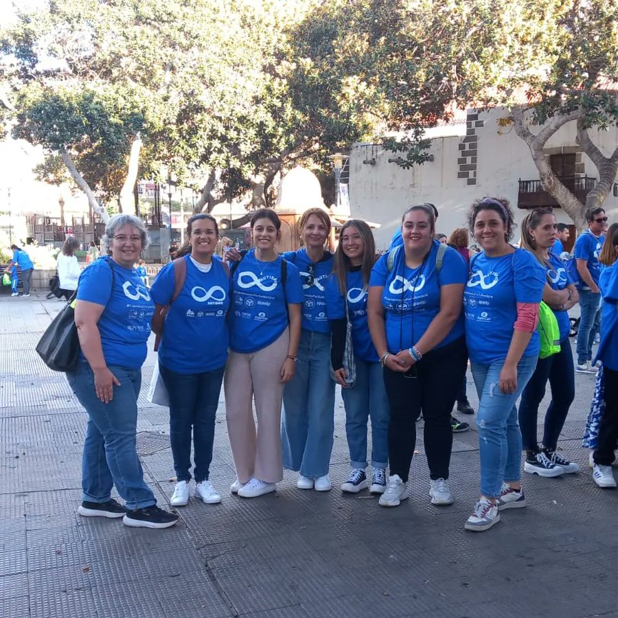 AspercanONG's tweet photo. ♾️2 de Abril 2024 - Marcha Azul por Día Mundial de Concienciación sobre el Autismo🧠

 @AyuntamientoLPA @GranCanariaCab @SietePalmasCC @RTVCes #Apnalp @ACTRADE_Asoc @apaelp @funteac

#Autismo #TEA #2Abril #AutismoCercaDeTi #AsperCan #solosvamosmásrápidojuntosvamosmáslejos https://t.co/5qAHXvA7Bh