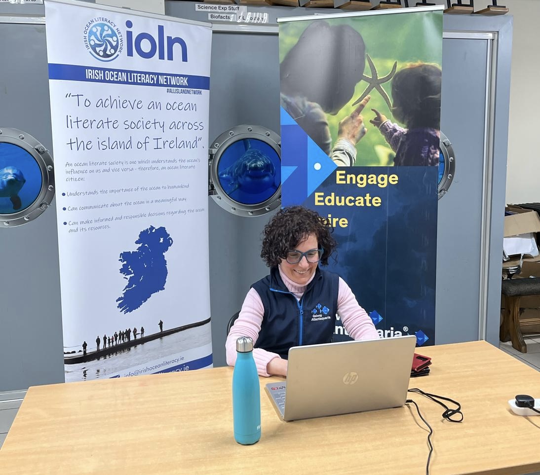 📢 Deligthed to take part in the <a href="/bluemissionaa/">BlueMissionAA</a>
'Atlantic &amp; Arctic Lighthouse Weekly Hour' today, Join Maria Vittoria Marra from <a href="/IOLNetwork/">Irish OL Network</a> &amp; <a href="/GalwayAquarium/">Galway Atlantaquaria</a> to hear all the network and what has been is happening as part of #Prep4Blue #WeAreIslanders <a href="/PREP4BLUE/">PREP4BLUE</a> <a href="/OurMissionOcean/">Mission Ocean Waters</a>
