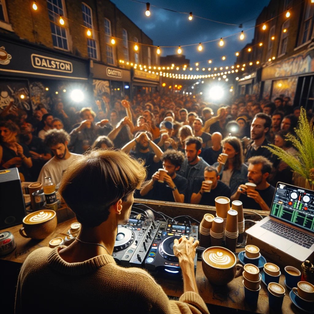 DJs: You’re headlining the Dalston Oat Flat White festival, what track are you ending your set on?