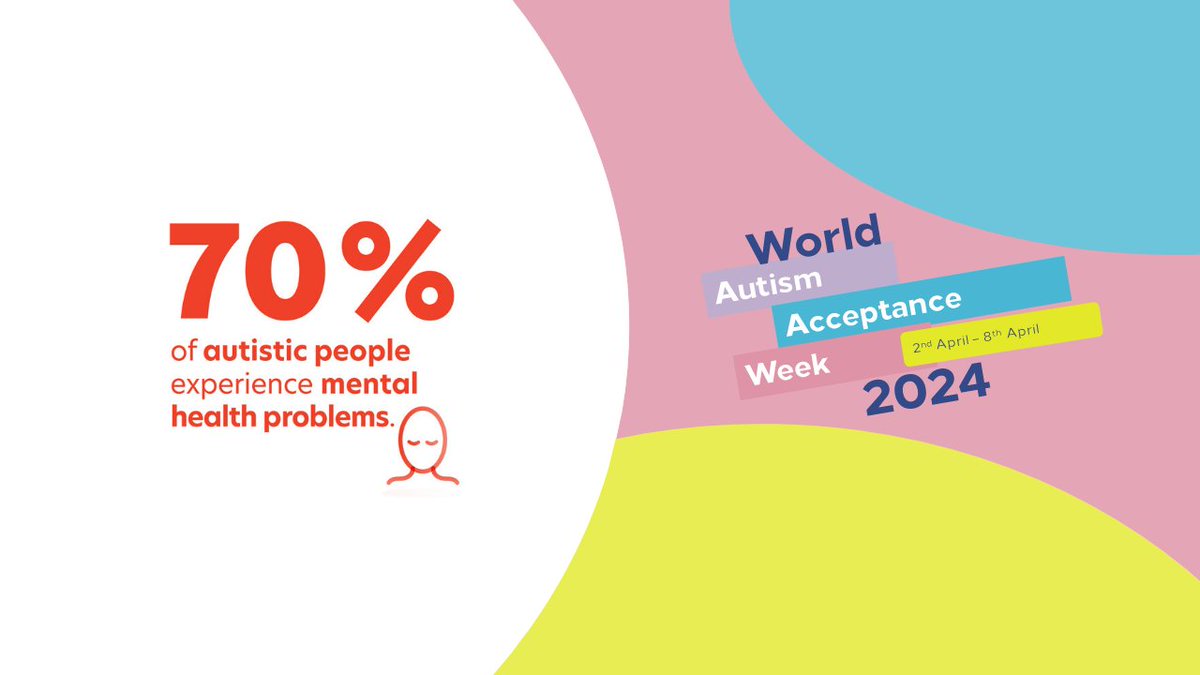 👉Some autistic people will experience mental health issues or other conditions. ❤️However, with the right support, all people on the autism spectrum can learn & develop & be helped to live a more fulfilling life. Visit autismfriendlywigan.co.uk #WorldAutismAcceptanceWeek