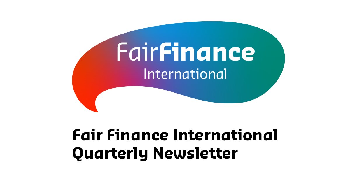 📢@FairFinanceInt's latest newsletter is out now! For updates on the work and achievements of the network read here:➡️bit.ly/4cItSKJ To receive future updates, sign up here: eepurl.com/h2U9IL #sustainablefinance