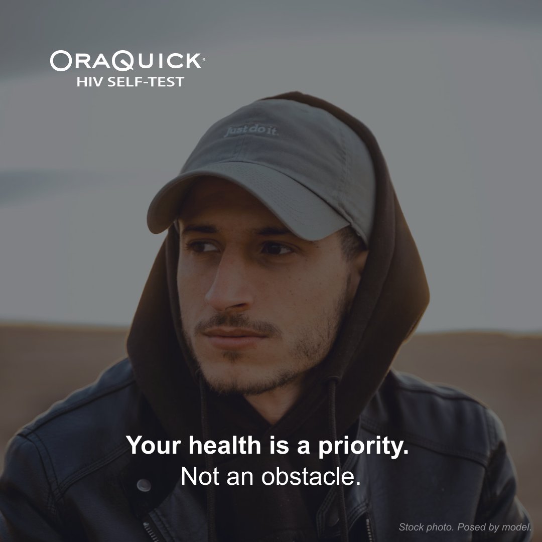 Get tested for HIV with the OraQuick Self-Test in 3 easy steps: 1️⃣ Gently swab your gums. 2️⃣ Put the swab in the vial. 3️⃣ Check results after 20 mins. Detailed instructions in kit. #HIVtesting #OraQuick