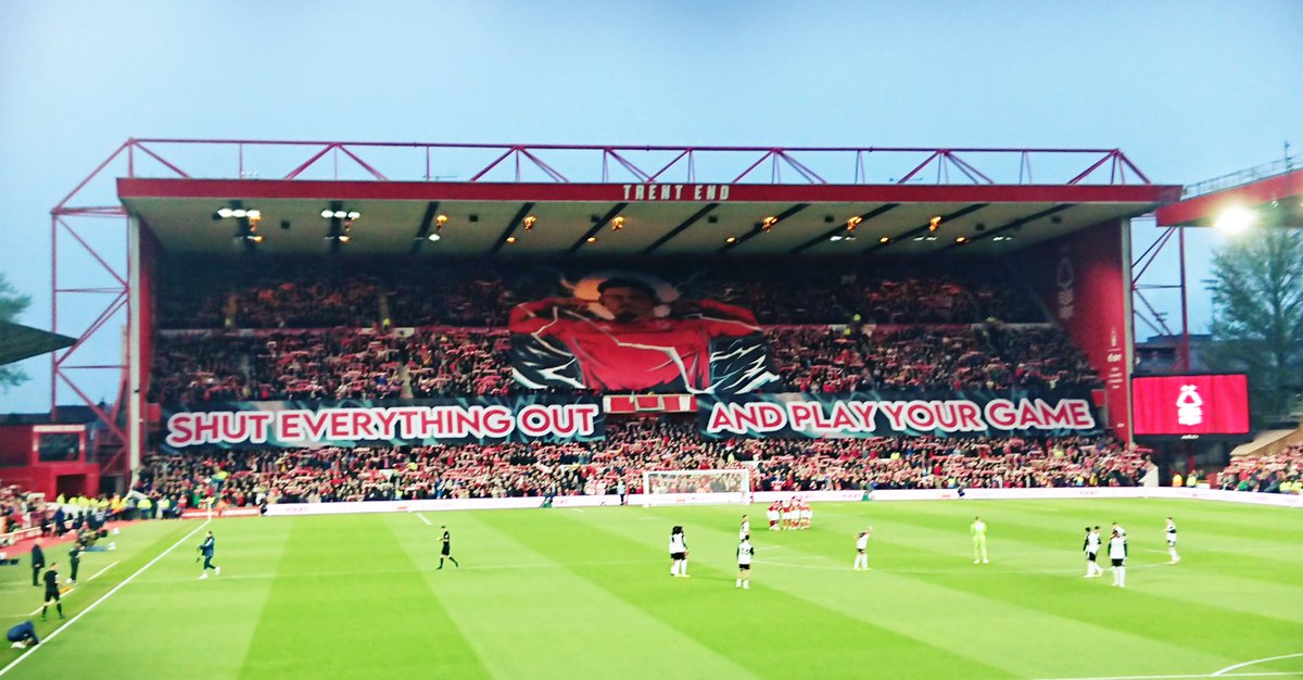 A big thank you to everyone that was involved in the 2 @Forza_Garibaldi displays over the past few days. The support in the stands reflects on the pitch. #NFFC