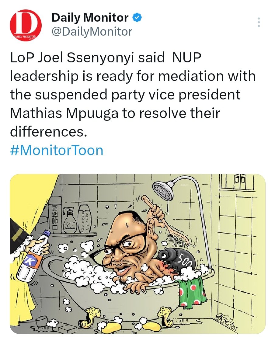 Joel Ssenyonyi tweet media