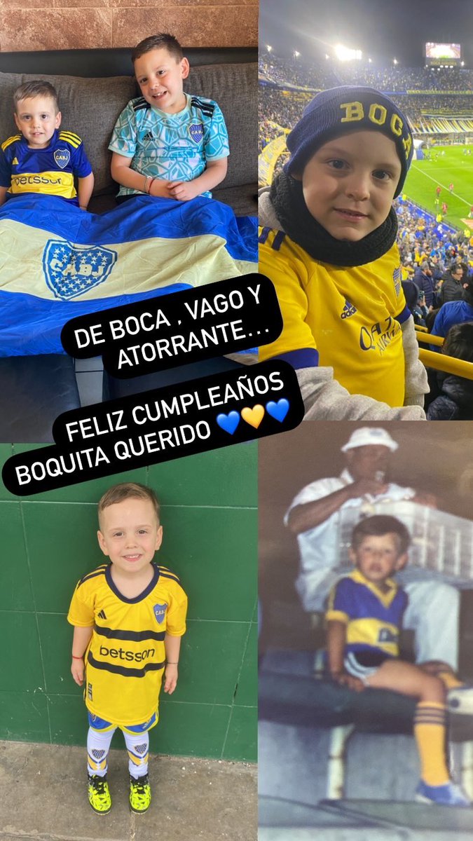 Feliz cumpleaños Boquita querido 
💙💛💙