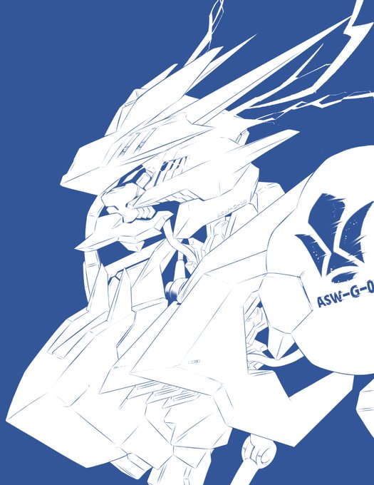 【趣味絵】ルプスレクス(色違い3パターン) 