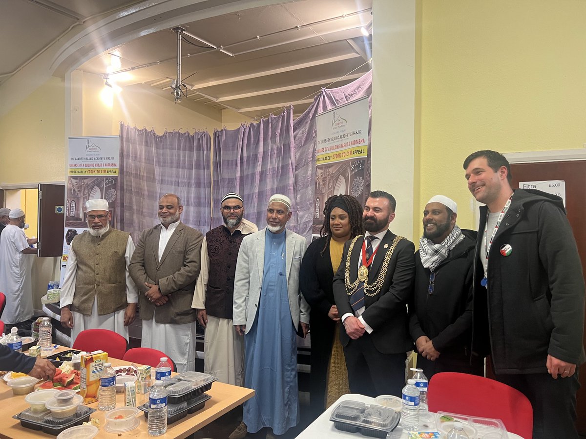 Lovely to attend the Lambeth Islamic Academy’s Ramadan Iftar Party last night. Thanks to everyone who attended and to the organisers for bringing together the local community and putting on an amazing spread #RamadanKareem #RamadanMubarak #Iftar