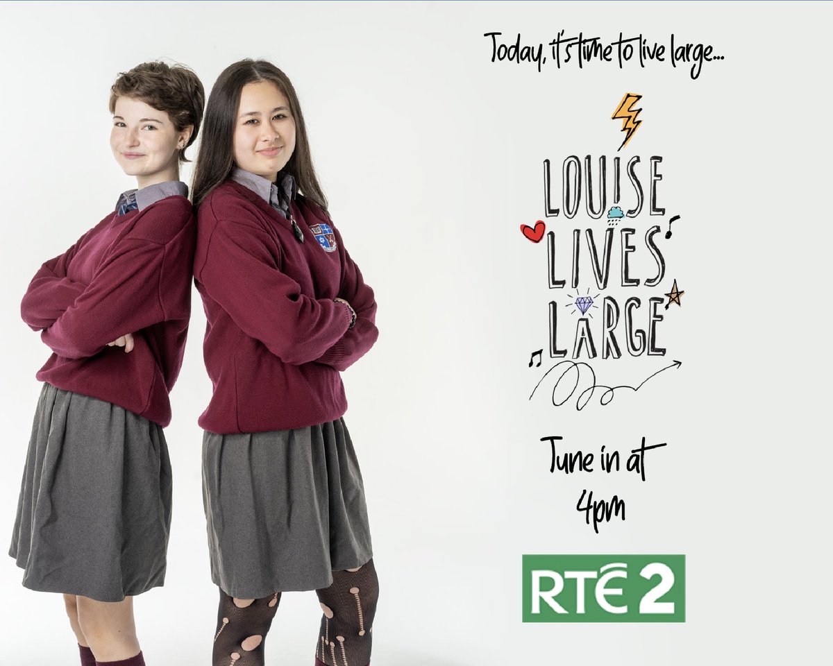 Louise Lives Large follows the inspiring journey of newly cancer-free teen Louise Edgar as she embarks on a mission to make up for lost time with her ‘Live Large List’. Watch the first episode of Louise Lives Large today at 4pm @RTE2 and @RTEplayer 📺 rte.ie/player/