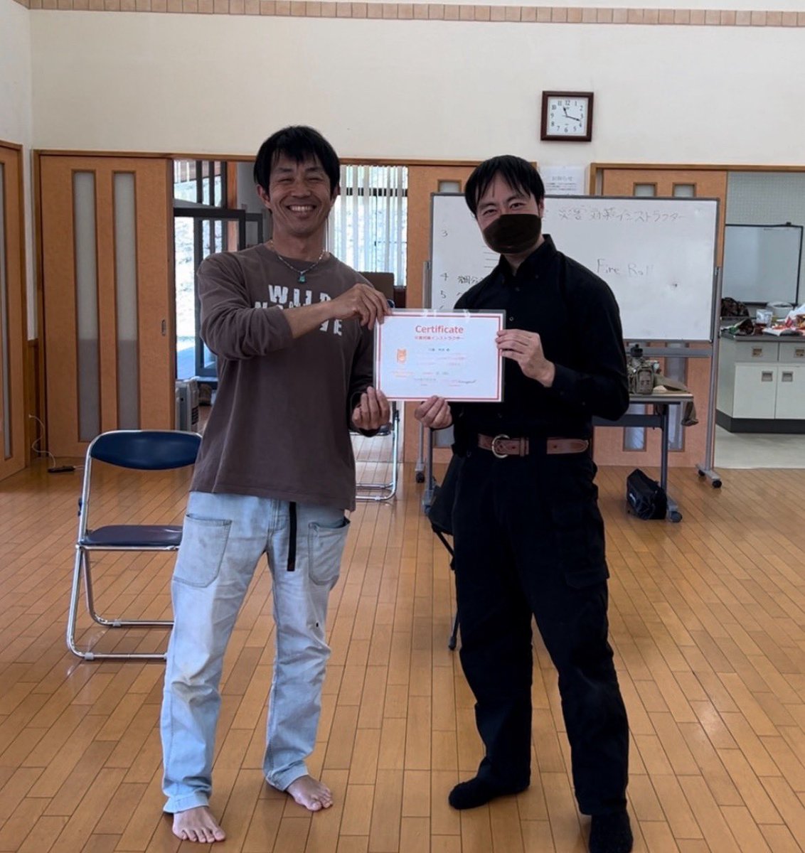 mashiwaka1's tweet photo. Japan Urban Survival School認定災害対策インストラクターの全日程が終了しました。川口師匠の講話、頼りになるメンバー達と楽しみながら学んだ日々^_^これからも備えていきます。
#JUSS認定災害対策インストラクター
#JUSS
#wildandnative https://t.co/jhEwWEzj3Q