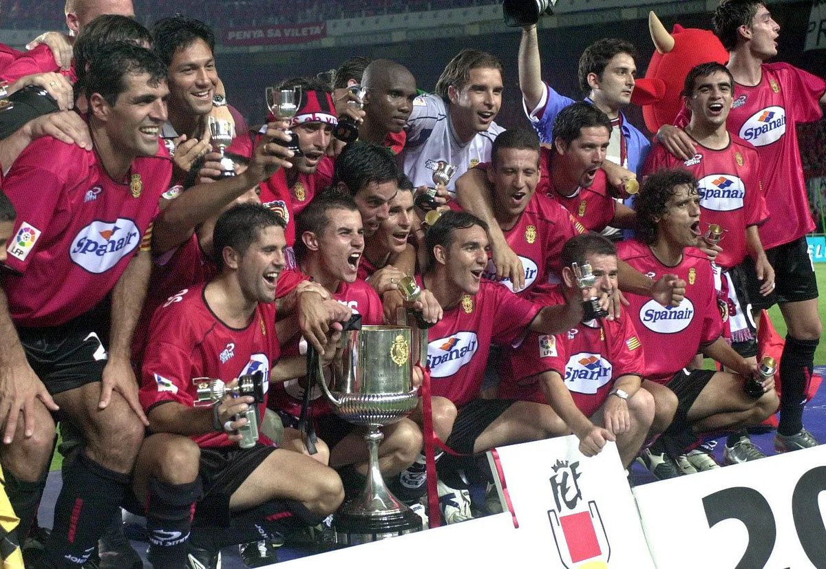 🚨 NEW ARTICLE 🚨 🏆 Twenty-one years after winning the competition, Mallorca return to the Copa del Rey final this weekend ✍️ To mark Mallorca’s final appearance, @SullyBen looks back at their cup triumph in 2002/03 🔗 lllonline.substack.com/p/when-mallorc… #LLL 🧡🇪🇸⚽️