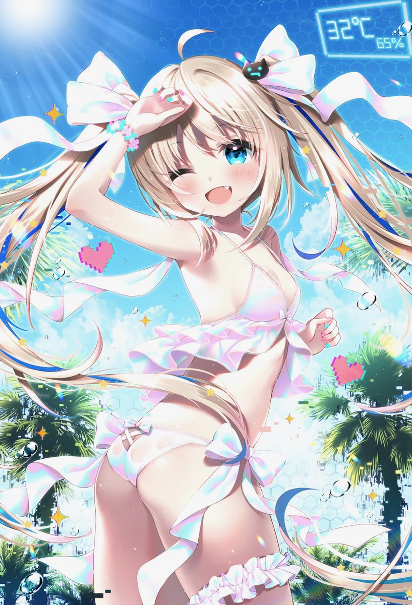 「画集、ラノベ、フィギュア化、個展がめっちゃ夢です!!アニメやVtuber様関連、」|うちゅうねこ🛸のイラスト