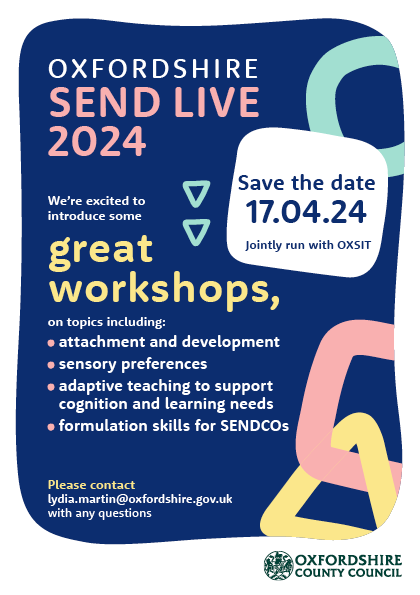 TACPAC (@tacpac_) on Twitter photo TACPAC is attending SEND Live 2024. Come along and find out what's new <a href="/OxfordshireCC/">Oxfordshire County Council</a> TACPAC is attending SEND Live 2024. Come along and find out what's new <a href="/OxfordshireCC/">Oxfordshire County Council</a>