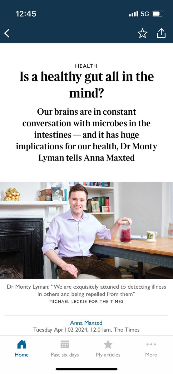 Great article for anyone who thinks those of us keen on mind body work are saying it’s all in the mind. That really isn’t what we’re saying. It can help even if all the biomechanical causes stuff is also correct. Thanks @monty_lyman #mecfs #longcovid thetimes.co.uk/article/is-a-h…