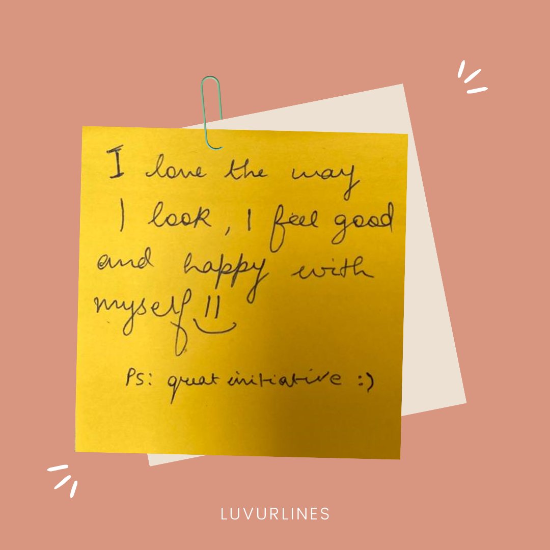 luvurlines's tweet photo. A glimpse into 'Love Letters to Your Body' conducted by LuvUrLines on 01.04.24

Because how you love yourself is how you teach others to love you.

#Body #BodyPositivity #LoveYourBody #LoveYourself https://t.co/M5e6XzwtLH