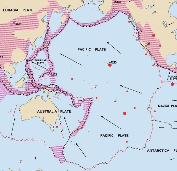 Imagine a tooth breaks off of a gear that keeps turning slowly. That's kinda sorta the Philippine Sea Plate. The island of Taiwan is kinda sort the flotsam and jetsam in this complex zone and thus, sadly, earthquake-prone. #earthquake #TaiwanEarthquake