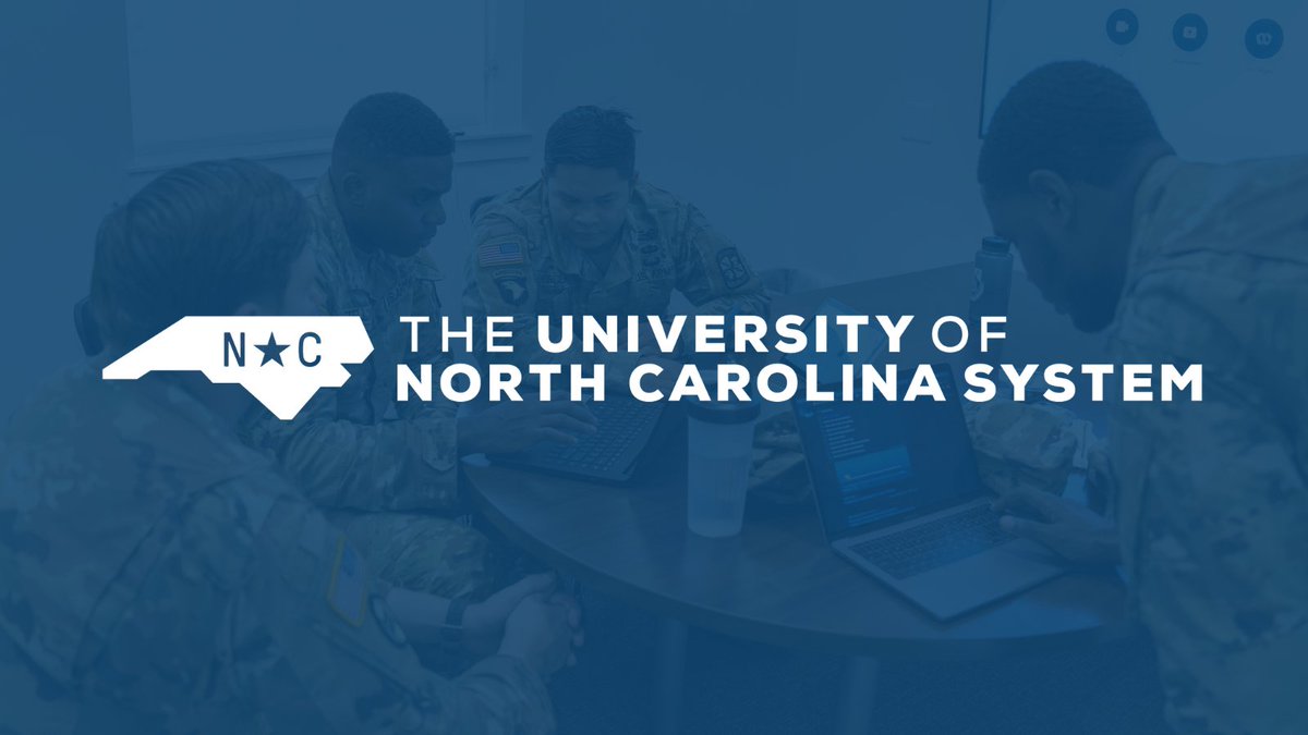 Military service members can now see how on-the-job experience translates to earned college credit at North Carolina's 16 public universities. 🎓 Learn more about the new UNC Military Equivalency System: northcarolina.edu/new-system-pro… #NCHigherEd #NCed #UNCSystem #Military