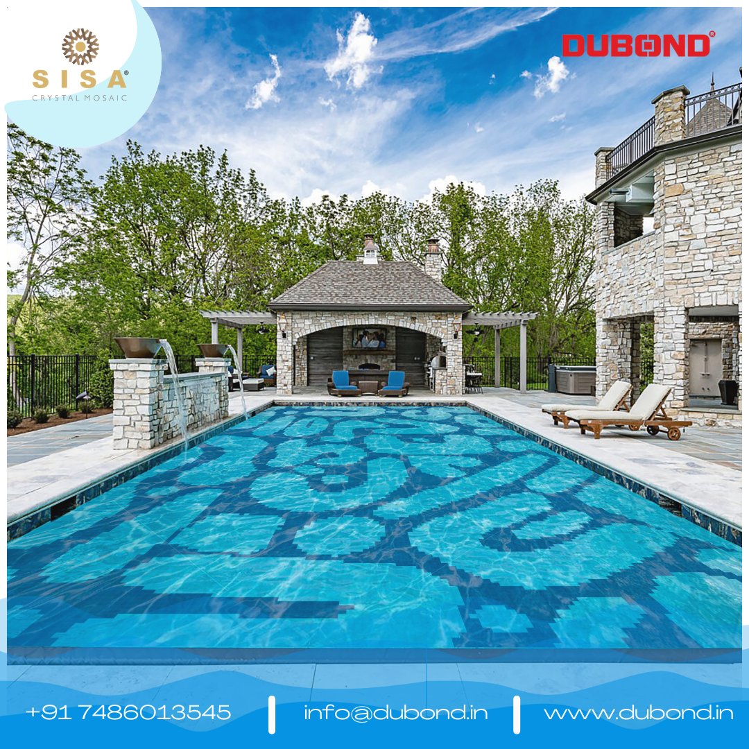 dubondindia's tweet image. Discover the brilliance of Sisa's crystal glass mosaic for unmatched luxury &amp;amp; poolside sophistication. 

Contact us to learn more: +91 7486013545 | dubond.in

#pooltiles #dubondindia #sisa #architecture #interiordesigners #glassmosaic #mosaico
