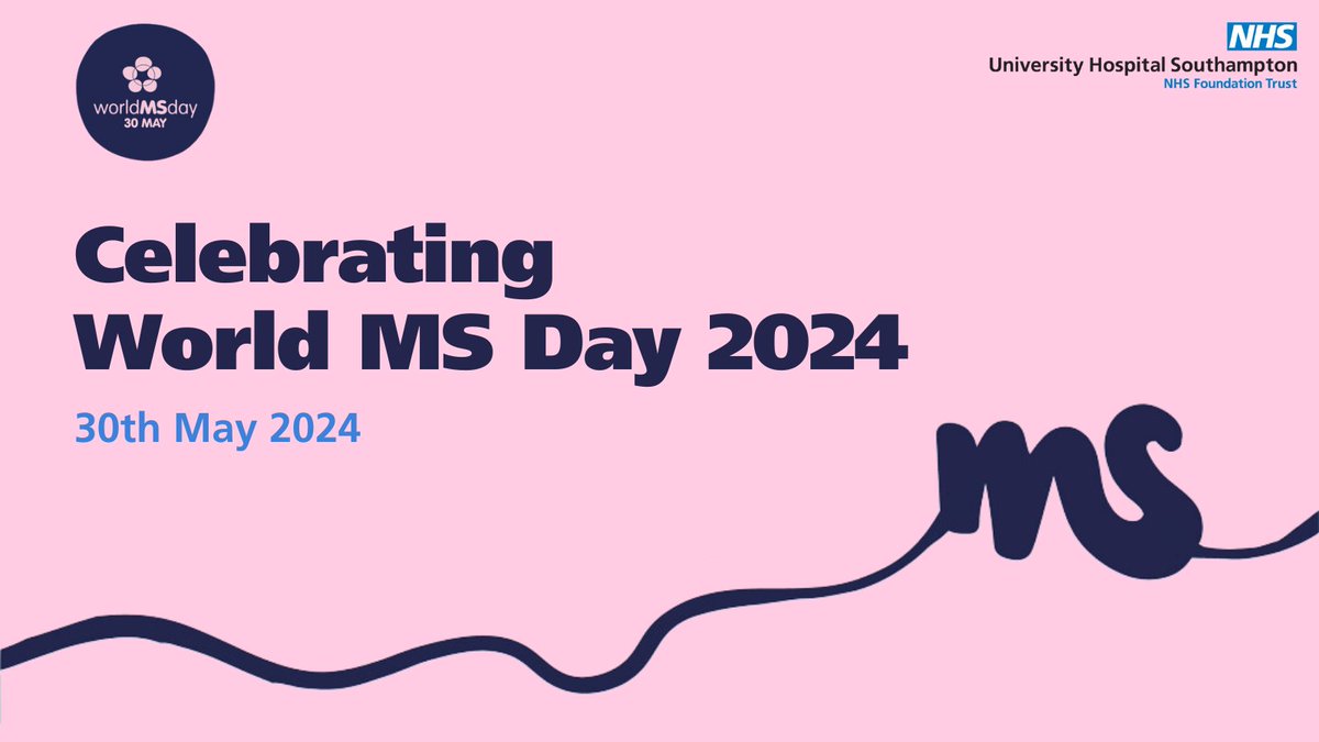 Today we raise awareness of multiple sclerosis and bring together those who are living with the condition to share their stories. This year's theme is advocating for early and accurate diagnosis for everyone living with MS. #WorldMSDay2024 @UHSFT 💙