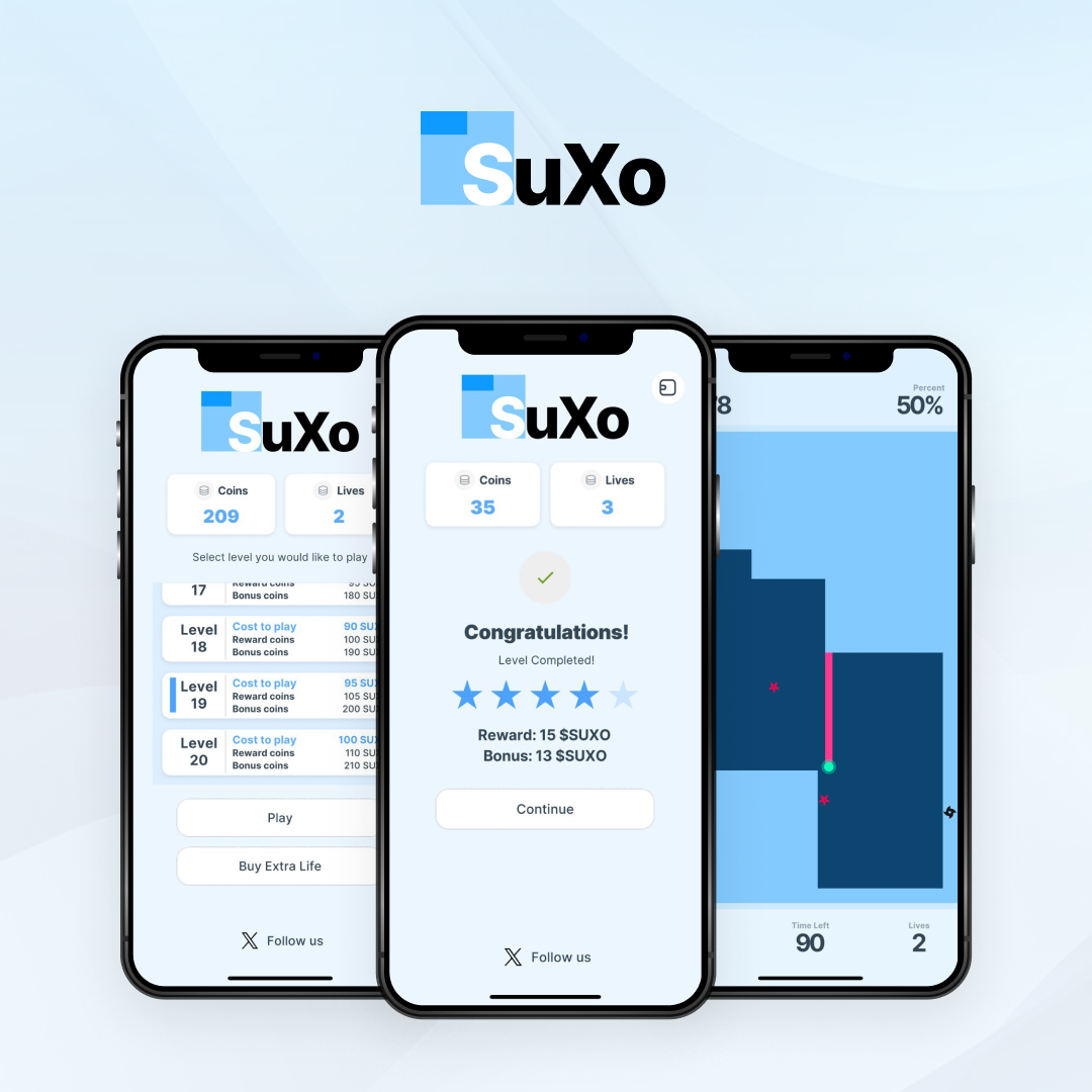 ▶️Heads up Sui game devs and creators! Our GitHub repo for SuXo, an open-source hyper-casual game is NOW available. 🛠️Check out how we've utilized our Unity-Sui wallet, integrated directly into the game. Explore, experiment, and speed up your development. See more 👇