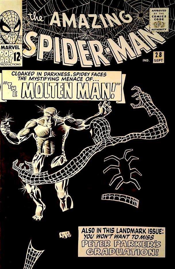 Steve Ditko Spider-Man.