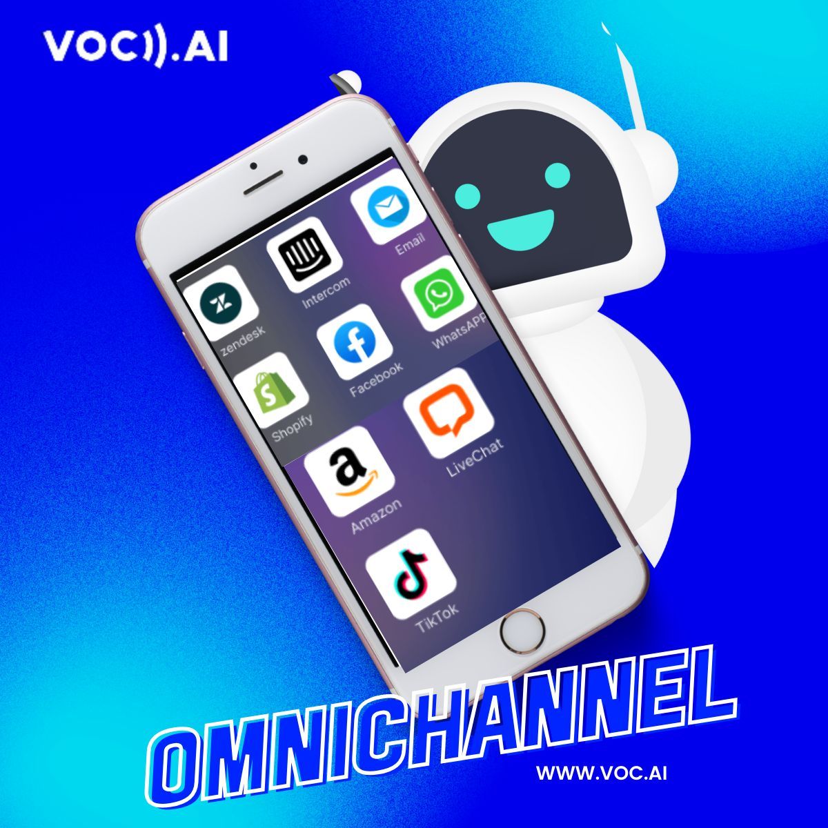 VOC_ai's tweet photo. https://t.co/eOUhesxOzx agent provides a seamless and integrated experience for customers across multiple channels, both online and offline ๐โจ
Wanted to know more about https://t.co/eOUhesxOzx Agent features? Visit https://t.co/78062ilTKt to know more! ๐ฏ
#Vocai #aichatbot https://t.co/sP6XZinB5v