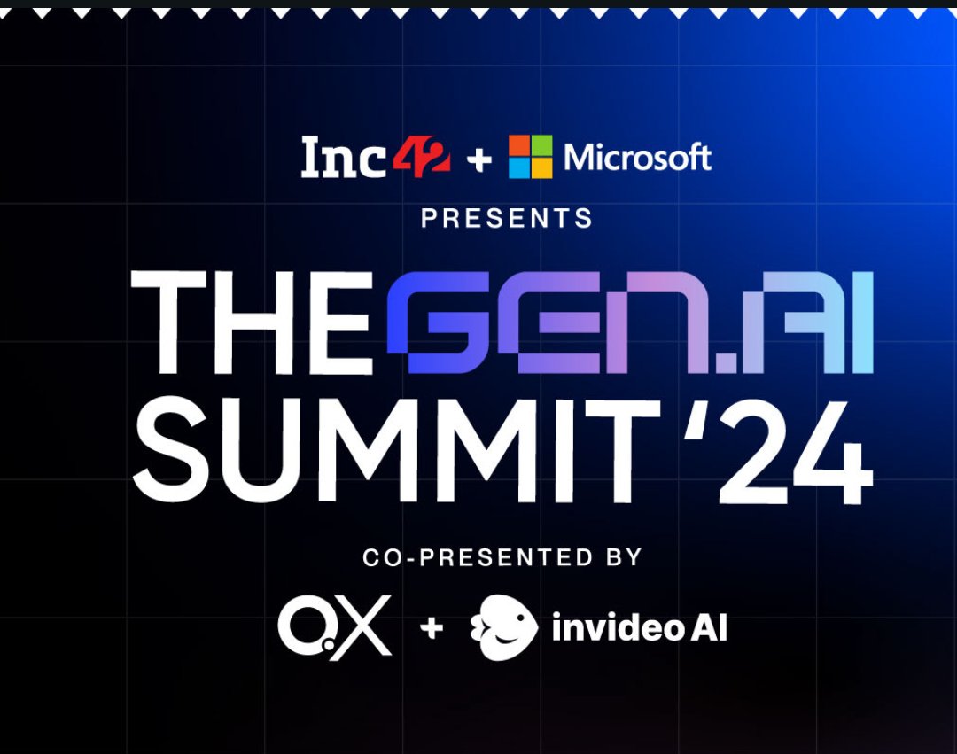 kv_kashyap's tweet photo. Excited to see so many use cases for GenAI across industries. @maprecruit
leading the way in Talent Acquisition #HRTech #Inc42 #GenAI #Inc42GenAISummit #MapRecruitAI https://t.co/sUh40pRgdA