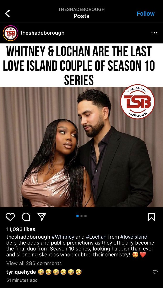 Que_KBB's tweet photo. Why is Tyrique even under the posting laughing and then proceeded to unfollow both couples 
Are they the ones that made his ship sink🥴🥴🥴
Never liked him see his childish act. Is good Ella dropped him #LoveIsland https://t.co/DiM9UDhrUL