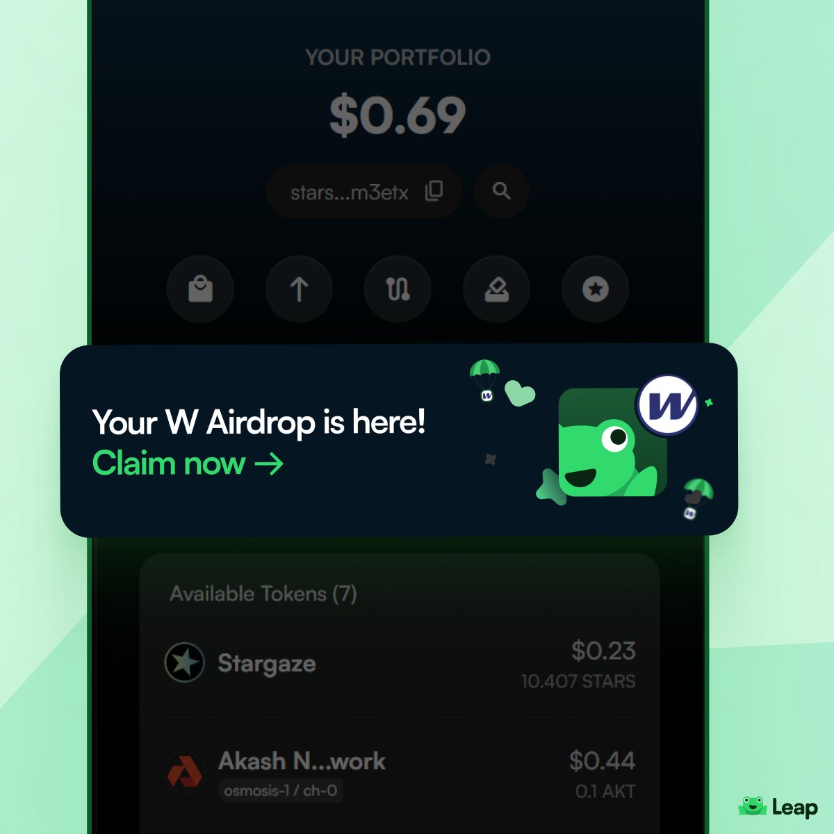 Leap Wallet | Sunset on 28th May tweet media