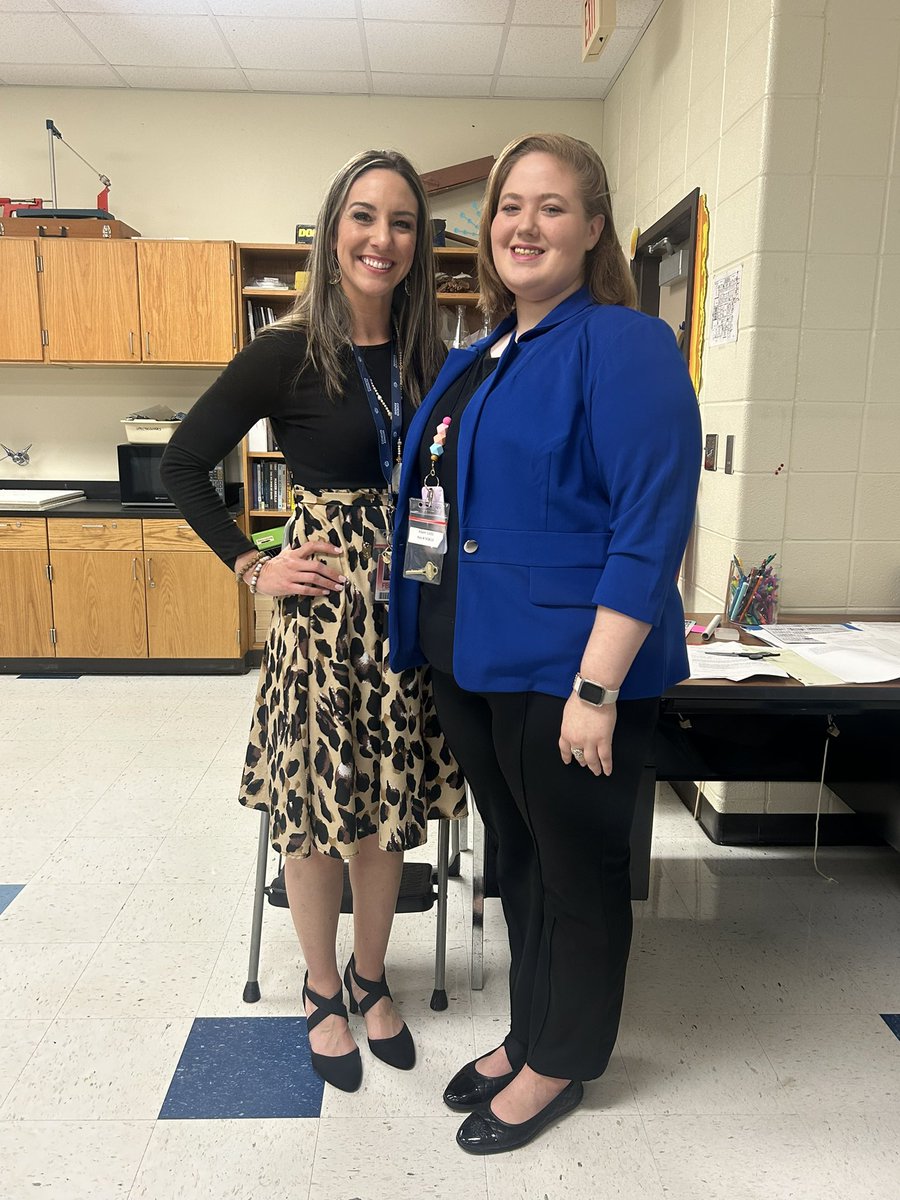 Talk about full circle!!! I taught this young lady as a freshman and she took her very first substitute job at Clements! I'm so excited for her future in teaching.