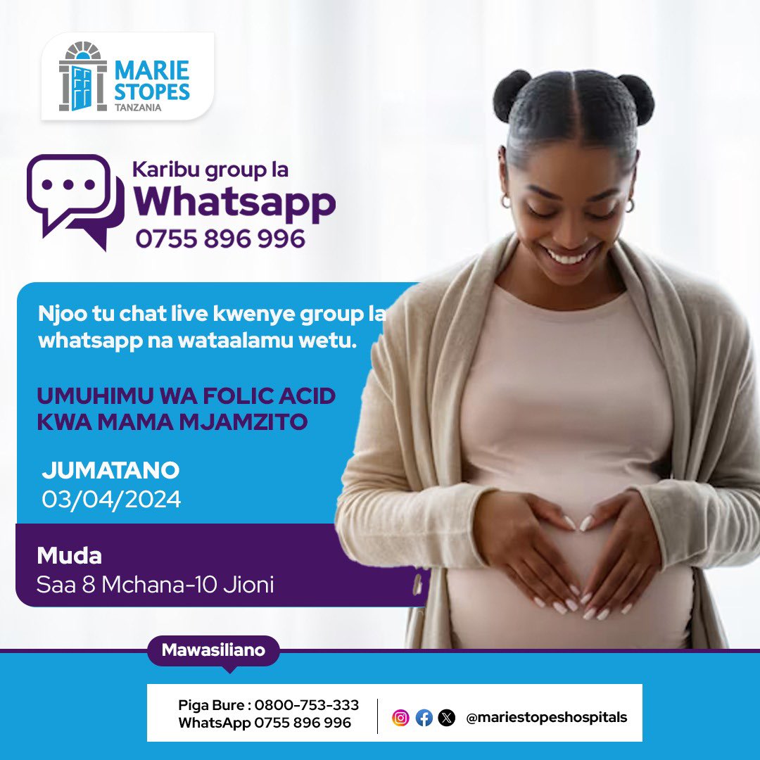 chat.whatsapp.com/H2p6ycUAtD26jL… Bofya Link hapo juu Kujiunga na kundi la WhatsApp la Mama wajawazito!