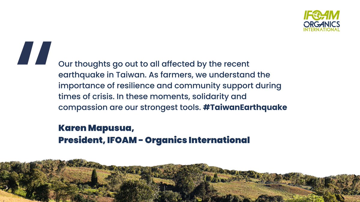 IFOAM - Organics International 🌱💚 (@ifoamorganics) on Twitter photo 2024-04-03 12:06:43